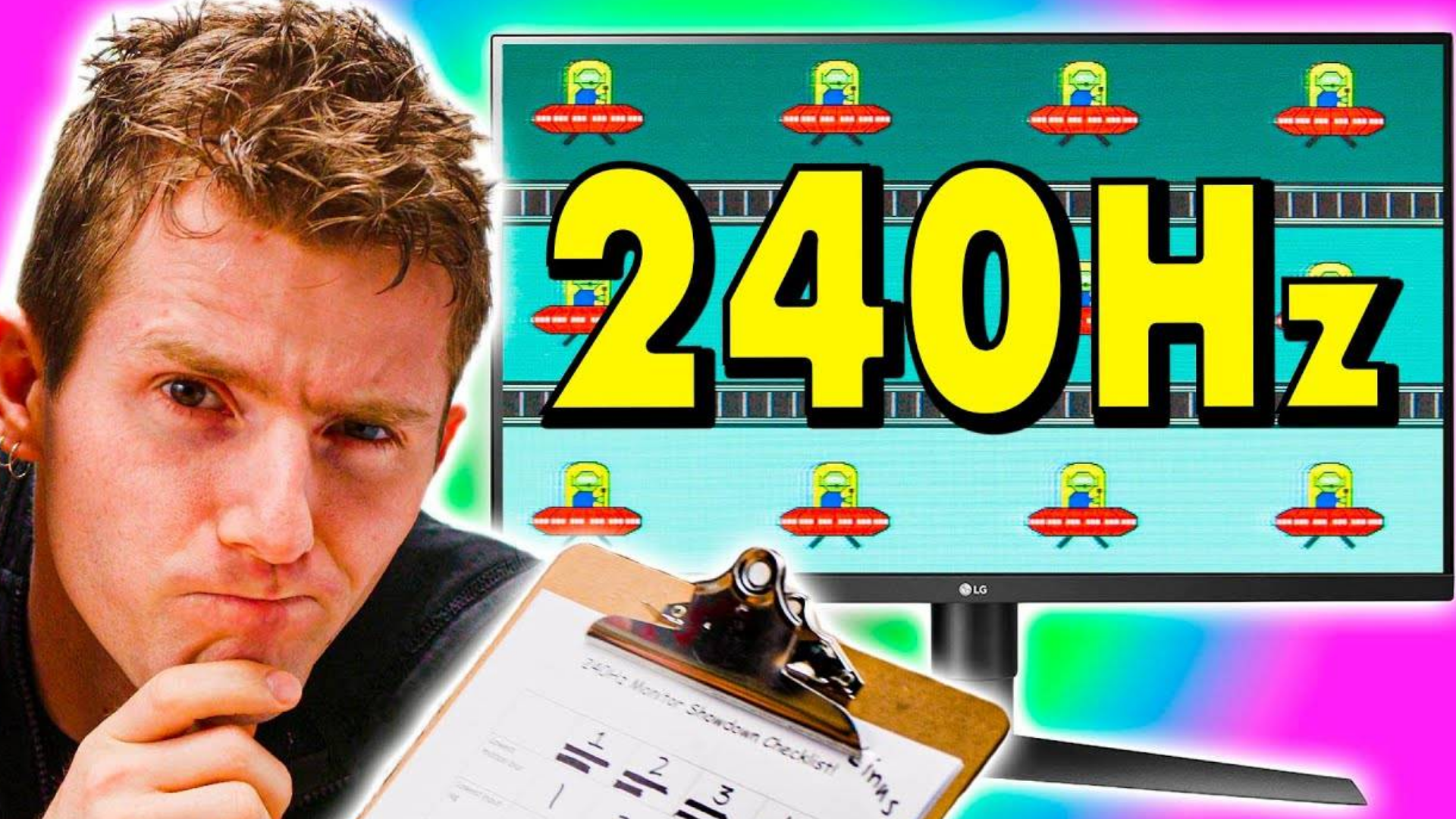 【官方双语】哪款240Hz显示器最赞#linus谈科技